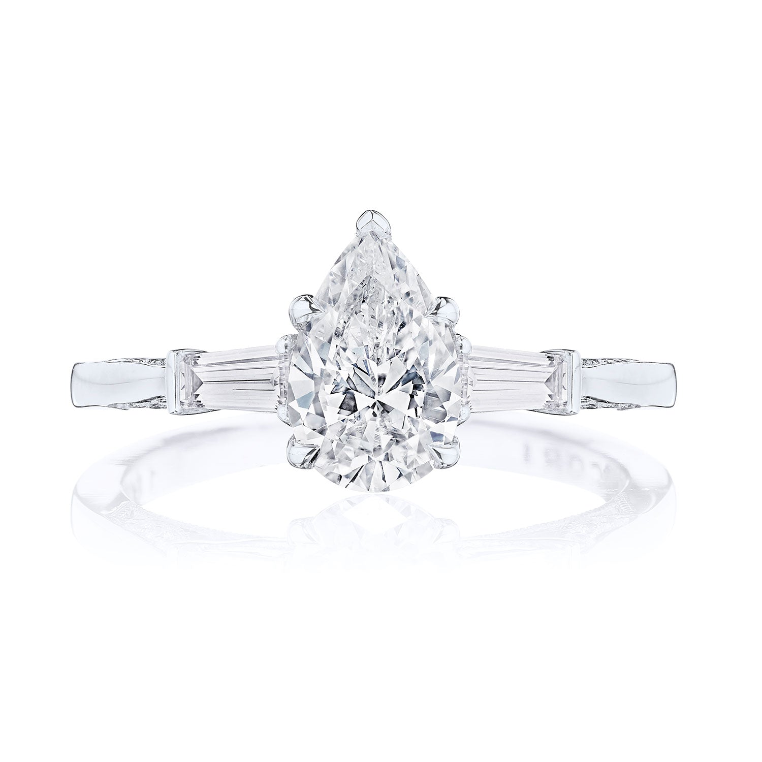 Pear 3-Stone Engagement Ring