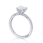 Princess Solitaire Engagement Ring