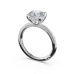 Round Solitaire Engagement Ring