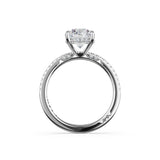 Round Solitaire Engagement Ring