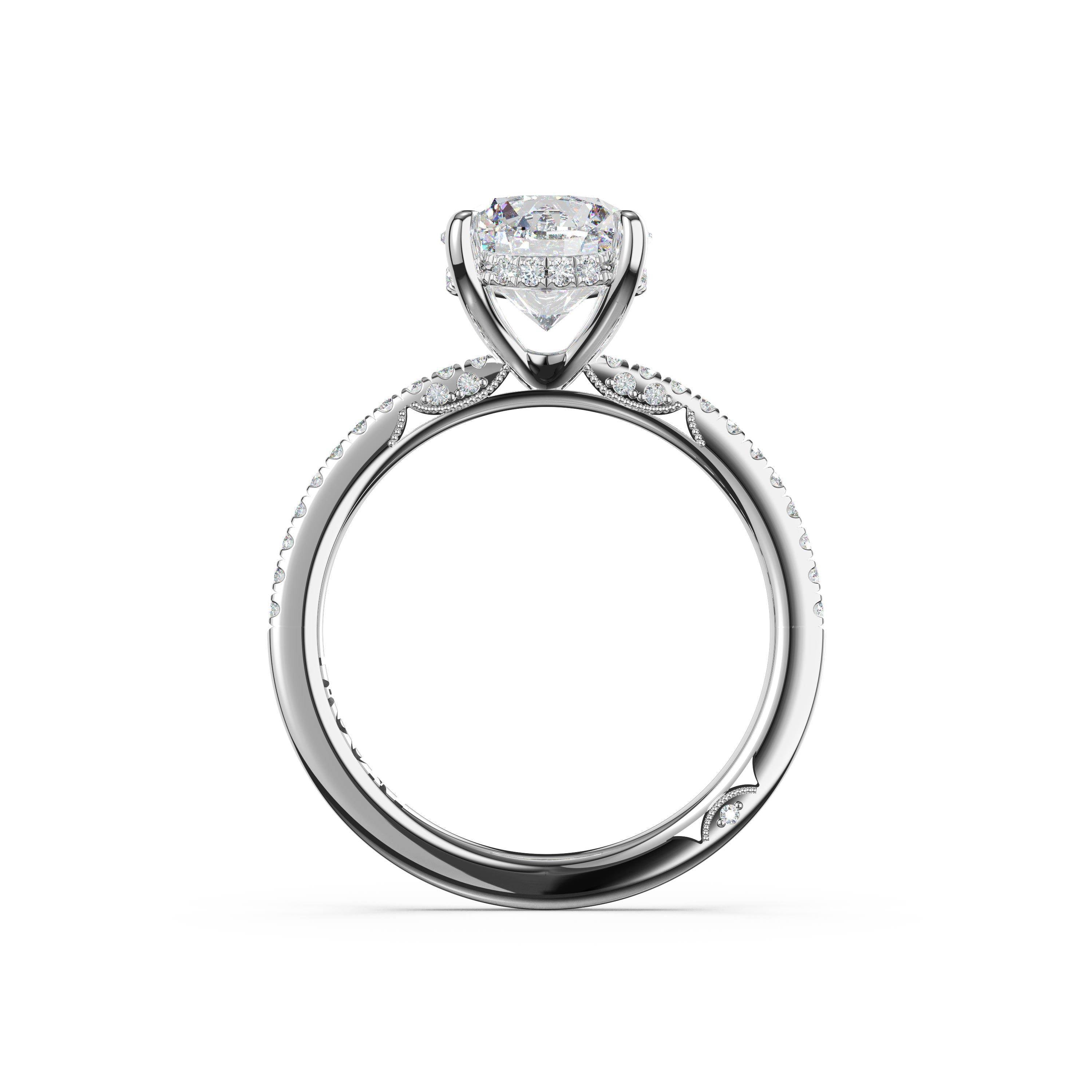 Round Solitaire Engagement Ring