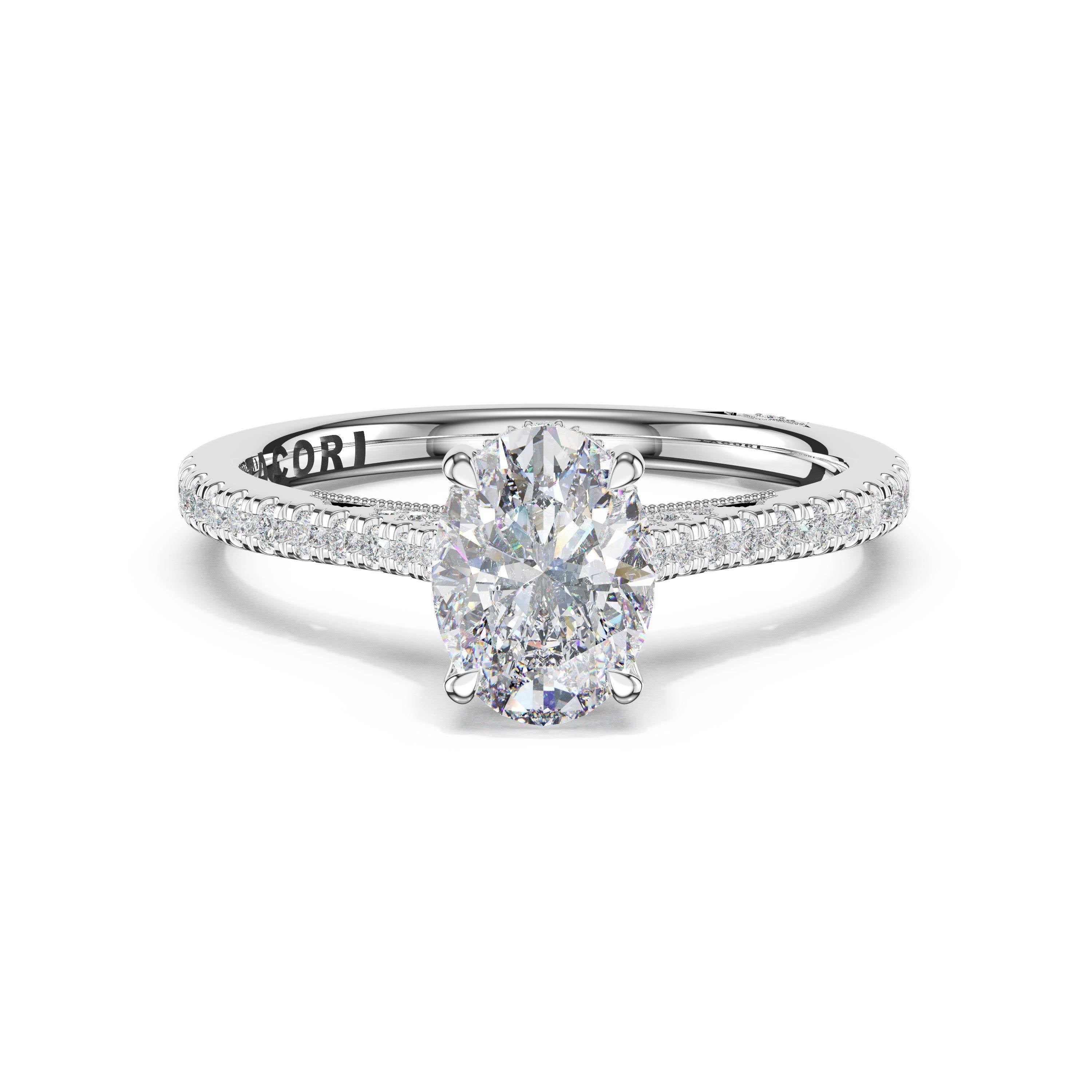 Oval Solitaire Engagement Ring
