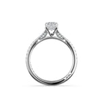 Oval Solitaire Engagement Ring
