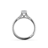 Oval Solitaire Engagement Ring