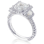 Oval Bloom Engagement Ring