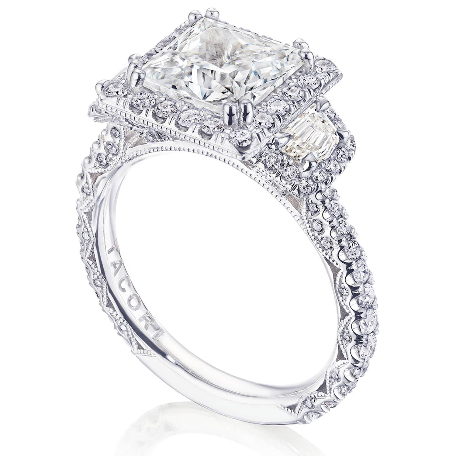 Oval Bloom Engagement Ring