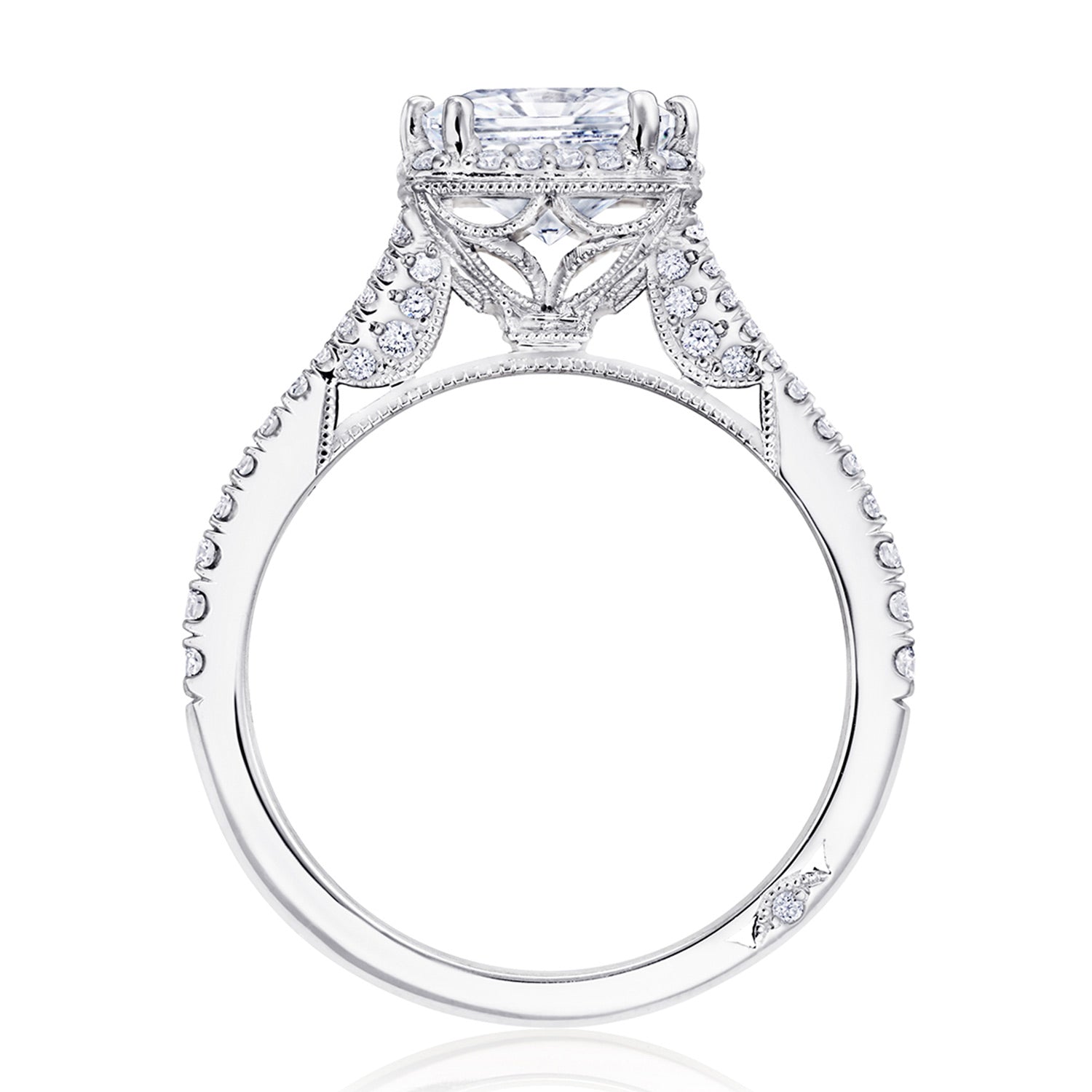 Princess Bloom Engagement Ring