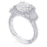 Pear Bloom Engagement Ring