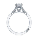 Emerald Solitaire Engagement Ring