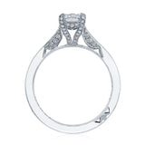 Emerald Solitaire Engagement Ring