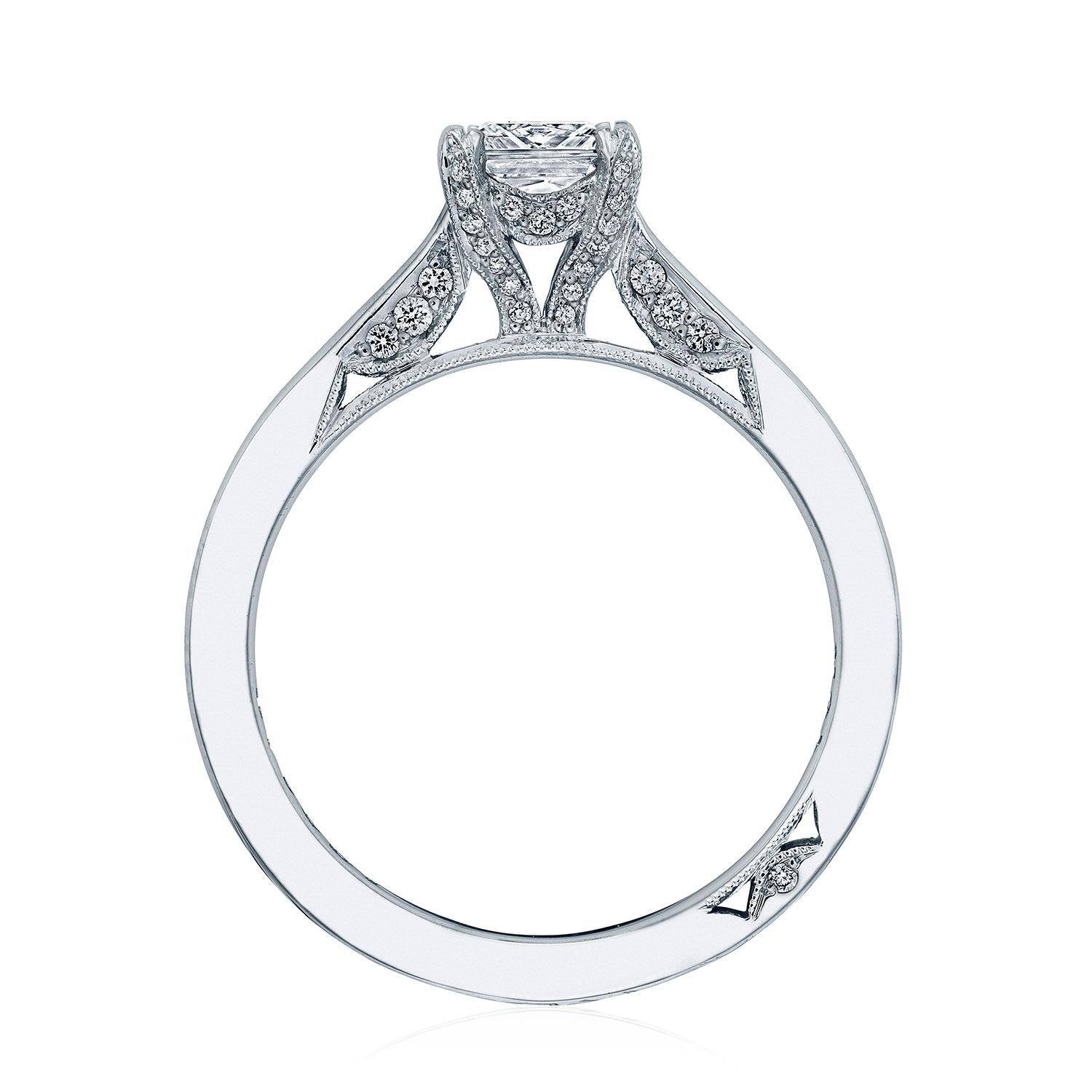 Princess Solitaire Engagement Ring