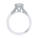 Emerald Solitaire Engagement Ring