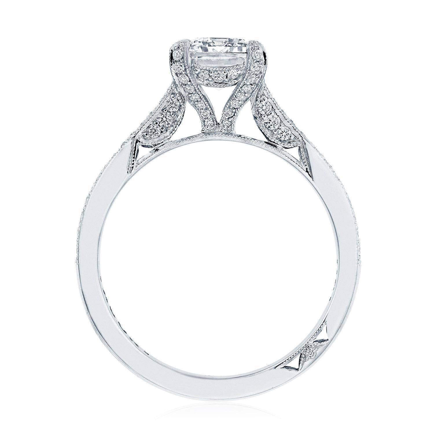 Emerald Solitaire Engagement Ring