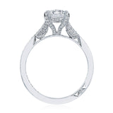 Emerald Solitaire Engagement Ring