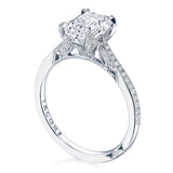 Emerald Solitaire Engagement Ring