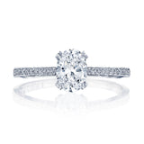 Oval Solitaire Engagement Ring