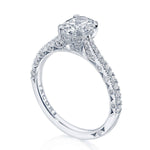 Oval Solitaire Engagement Ring