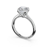 Round Solitaire Engagement Ring