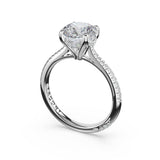 Round Solitaire Engagement Ring