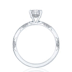 Emerald Solitaire Engagement Ring