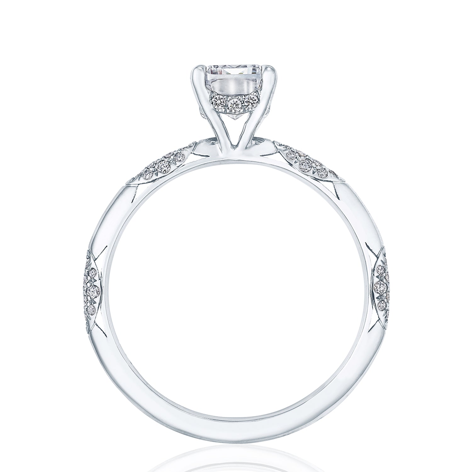 Emerald Solitaire Engagement Ring
