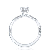 Emerald Solitaire Engagement Ring