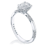 Pear Solitaire Engagement Ring