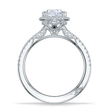 Pear Bloom Engagement Ring