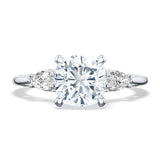 Cushion 3-Stone Engagement Ring