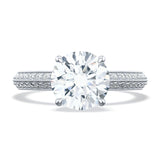 Round Solitaire Engagement Ring