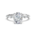 Oval Solitaire Engagement Ring
