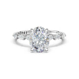 Oval Solitaire Engagement Ring