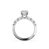 Oval Solitaire Engagement Ring