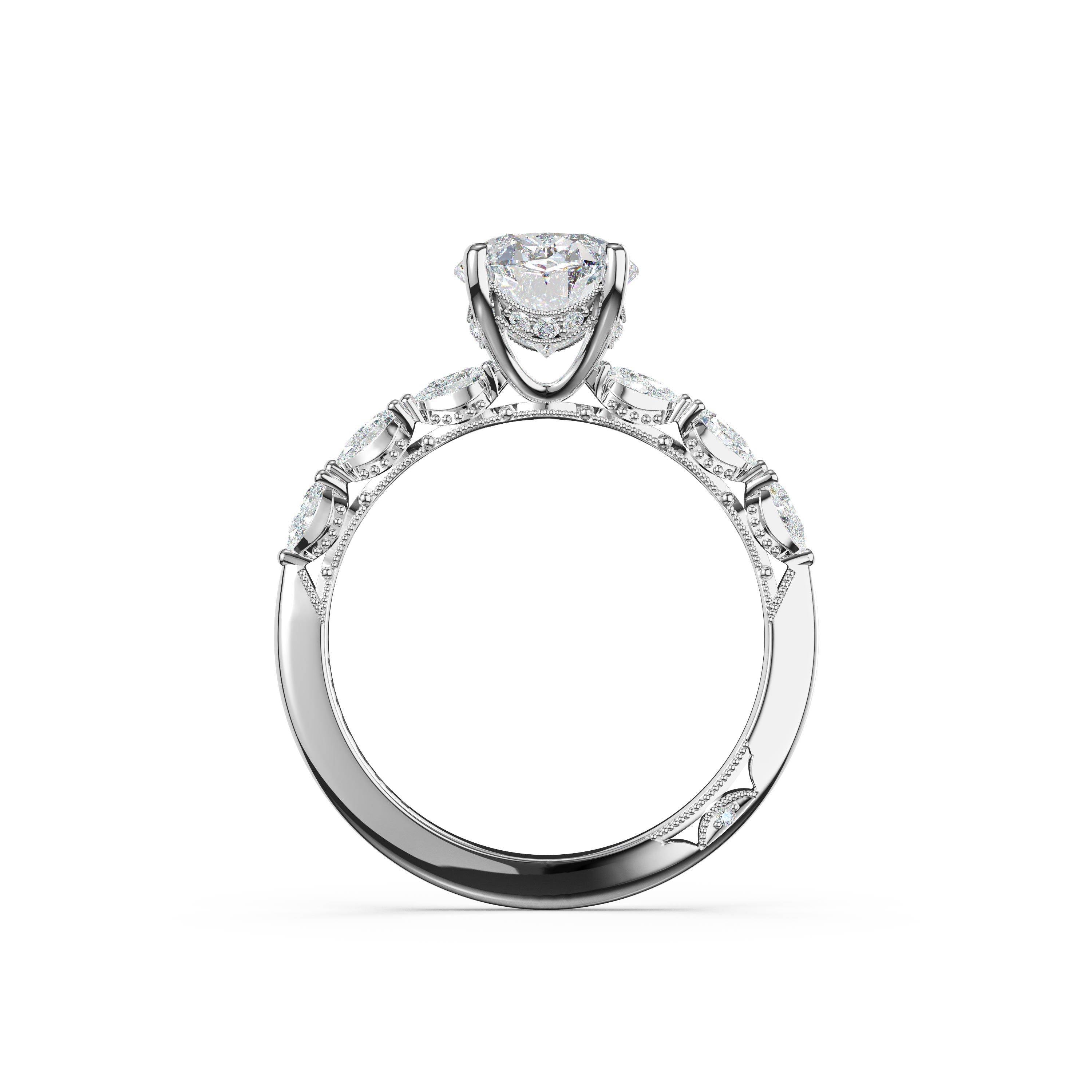 Oval Solitaire Engagement Ring