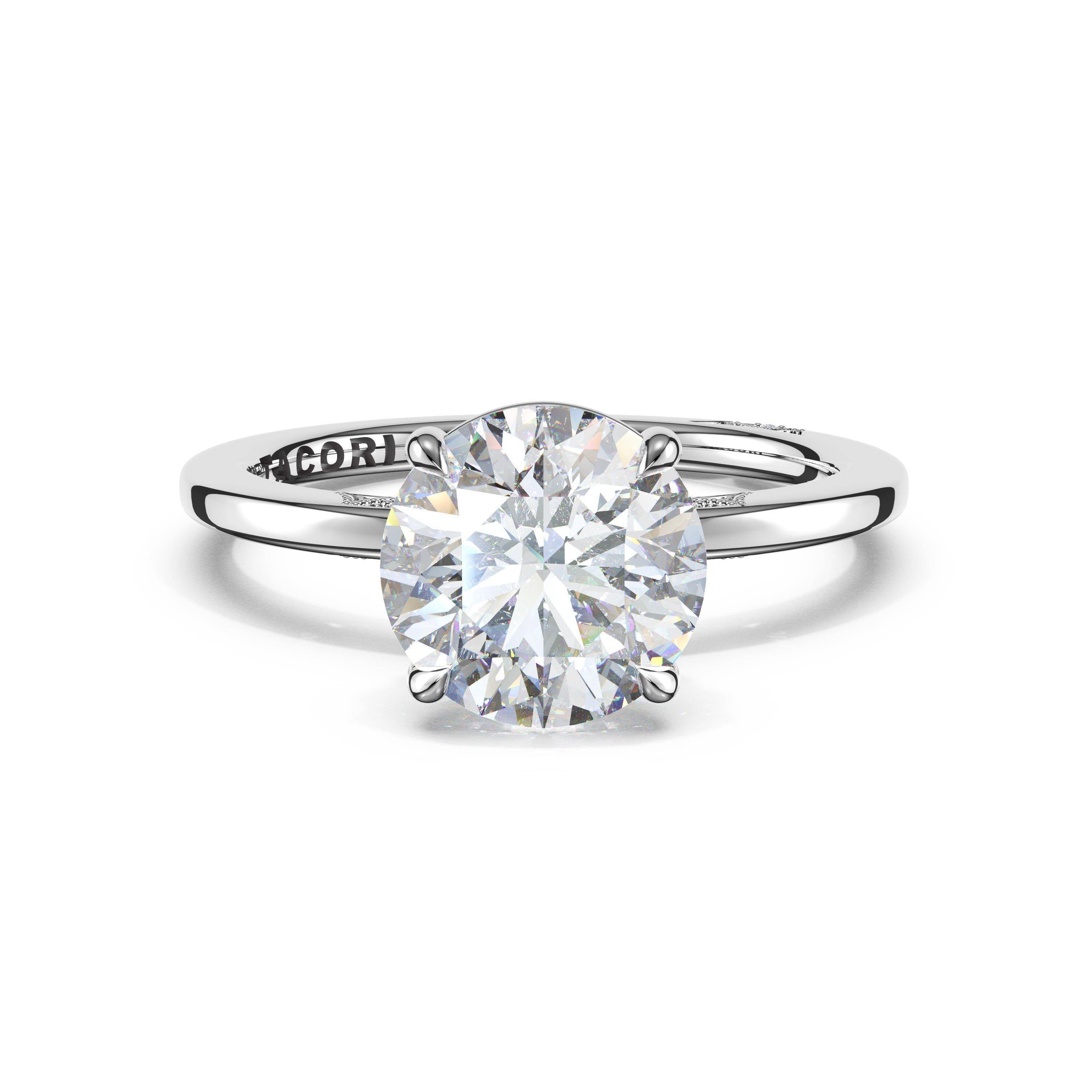 Oval Solitaire Engagement Ring