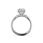 Oval Solitaire Engagement Ring