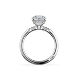 Oval Solitaire Engagement Ring