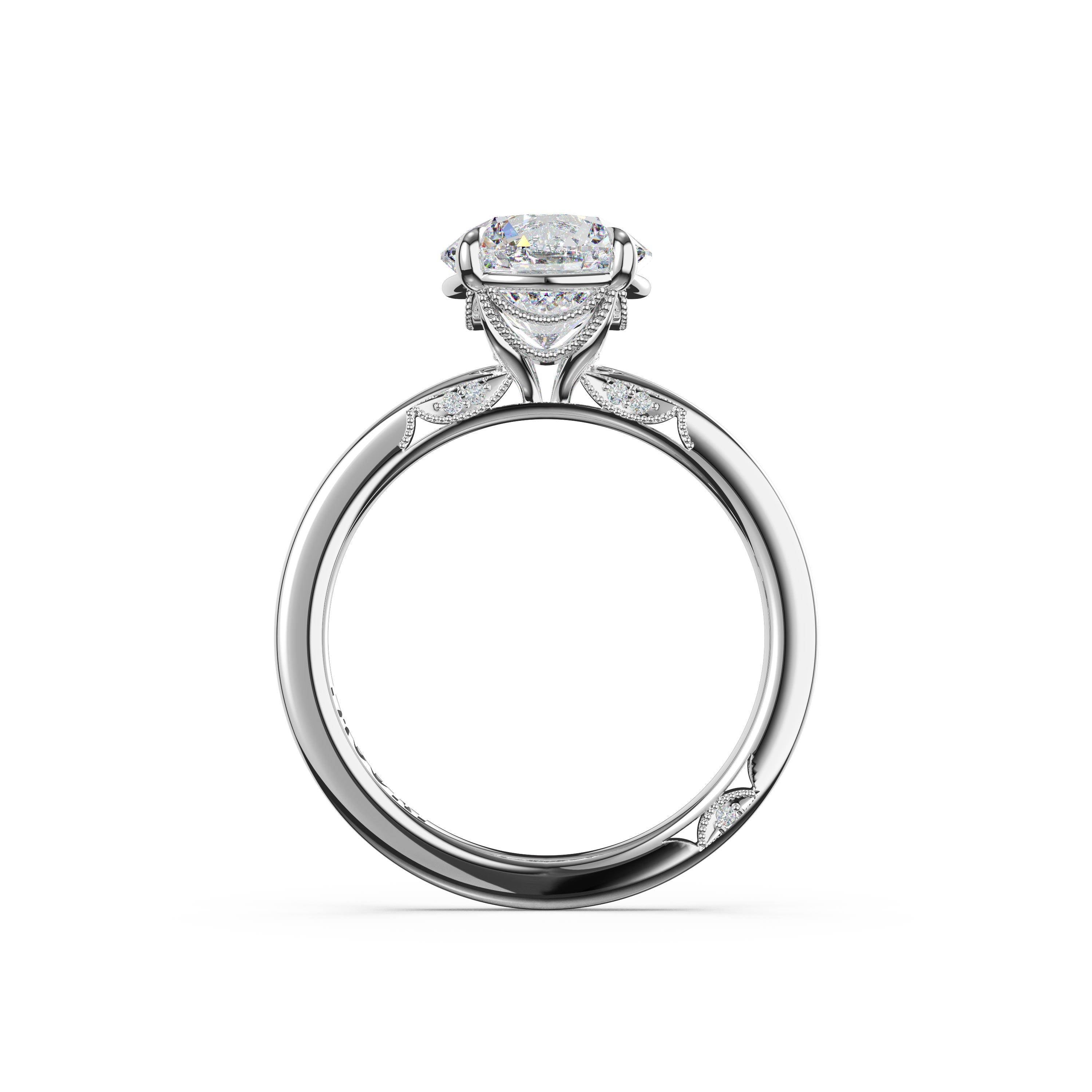 Oval Solitaire Engagement Ring