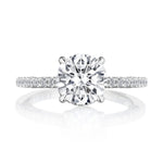 Round Solitaire Engagement Ring