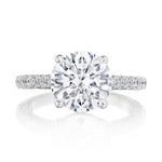 Round Solitaire Engagement Ring
