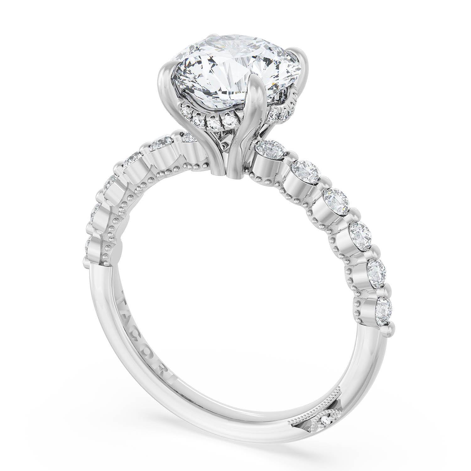 Pear 3-Stone Engagement Ring