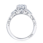 Pear 3-Stone Engagement Ring