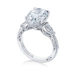 Pear 3-Stone Engagement Ring
