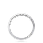 Channel Set Wedding Band