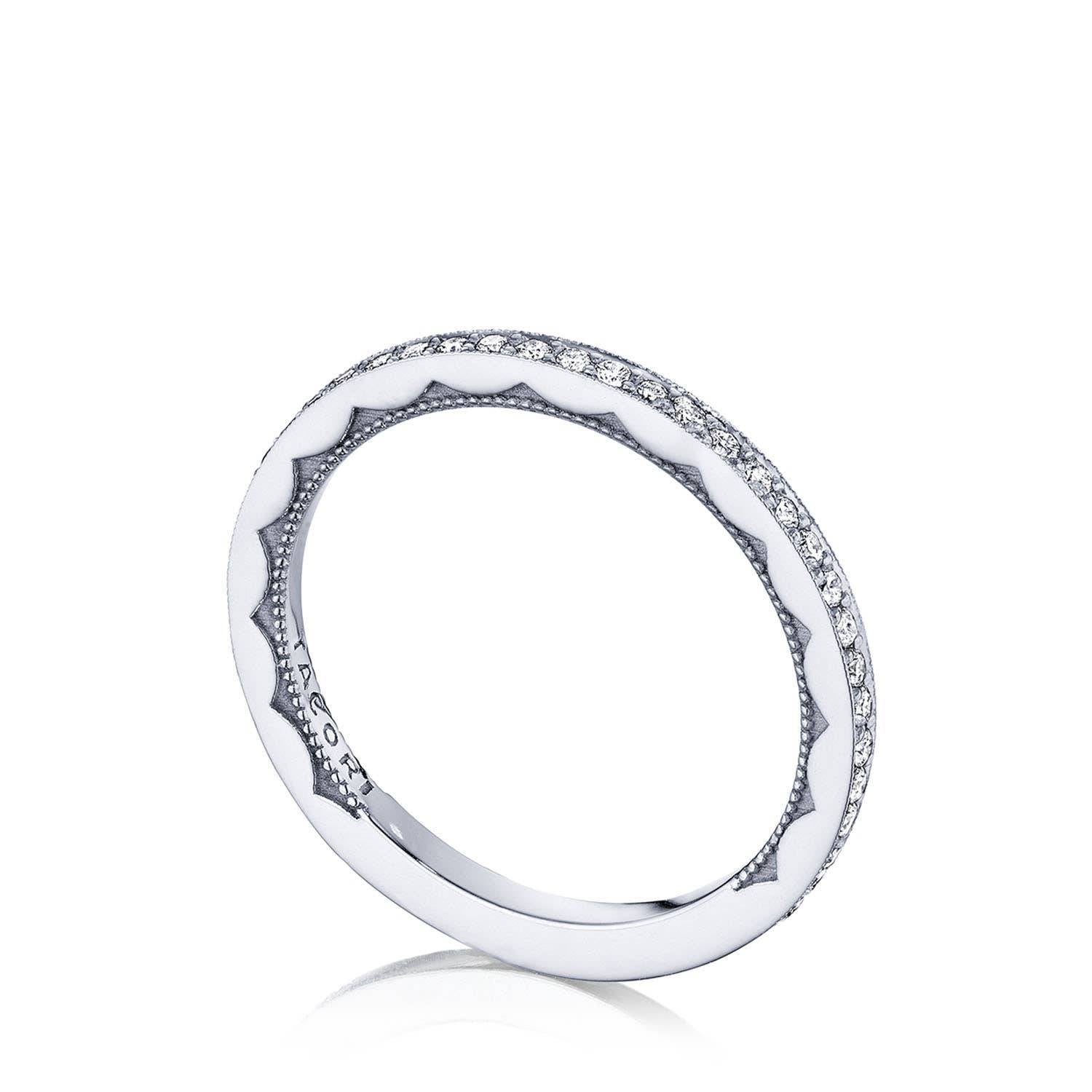 Pavé Diamond Wedding Band - 1.5mm