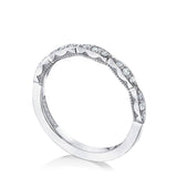 Marquise Design Wedding Band with Diamond