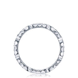 Marquise and Round Design Wedding Band