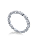Marquise Shape Design Detail Wedding Band