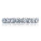 French Pavé Diamond Wedding Band