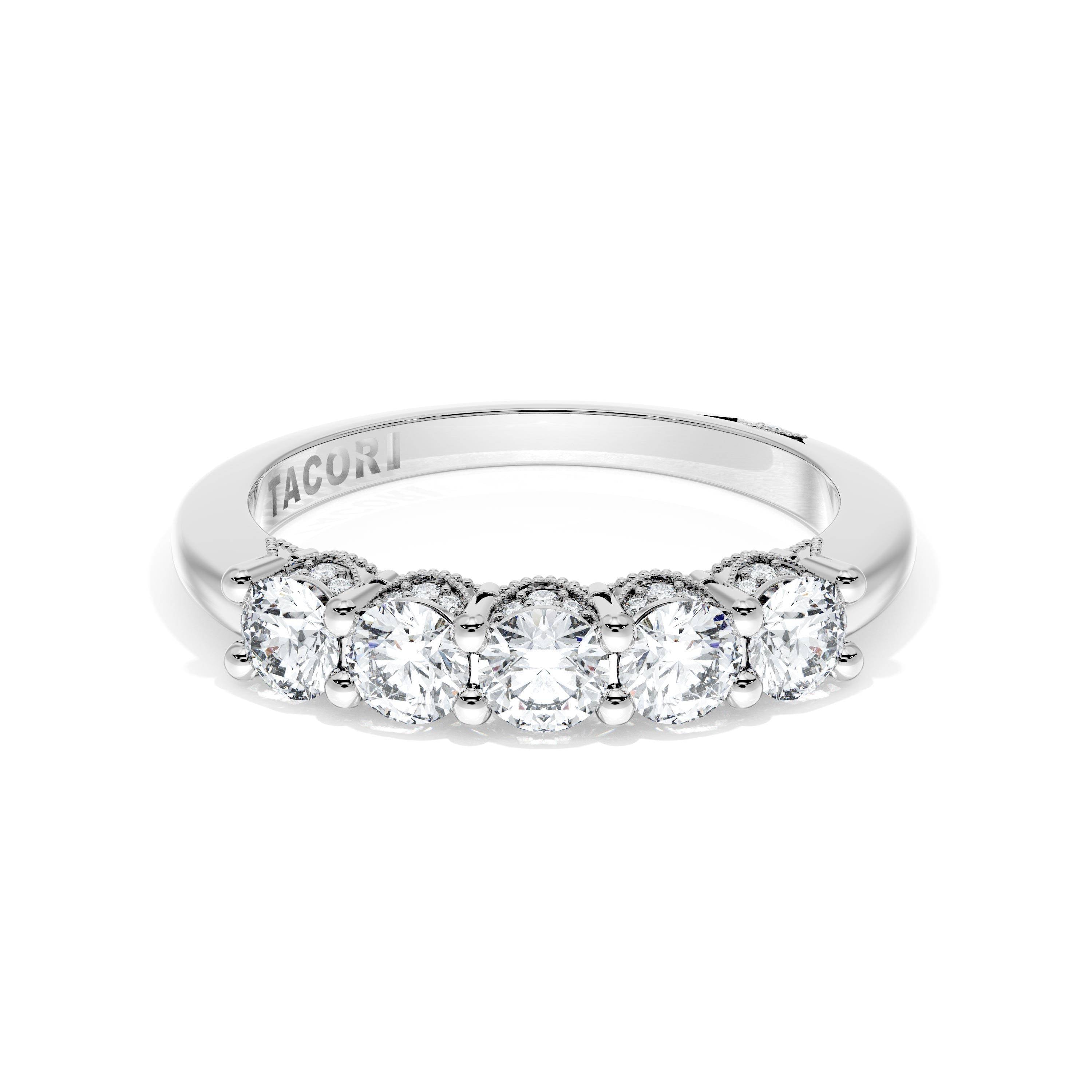 Round Cut Diamond Eternity Band